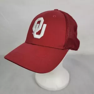 Oklahoma OU Sooners Nike Dri Fit Legacy 91 Ball Cap Hat Red White - Picture 1 of 8