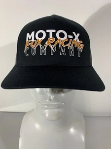 Fox Racing Rampage Trucker Hat Snapback Moto-X Black Motocross BMX NWT - Picture 1 of 5