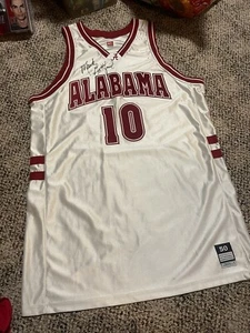 ALABAMA CRIMSON TIDE GAME WORN Issued BASKETBALL JERSEY #10 Doug Gottfried - Picture 1 of 6