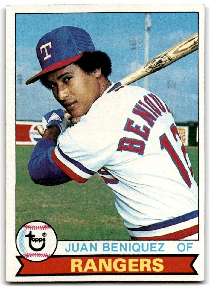 1979 Topps Juan Beniquez . Texas Rangers #478 - Image 1 of 2
