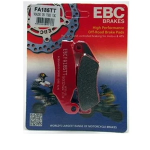 PASTIGLIE FRENO ANTERIORE EBC FA185TT PER HONDA XR R 650 DAL 2000 AL 2008 X MOTO - Foto 1 di 3