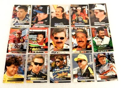 NASCAR Trading Cards, Random Lot of 15, TRAKS 1995, Excellent Condition, CRD-102 - Image 1 of 4
