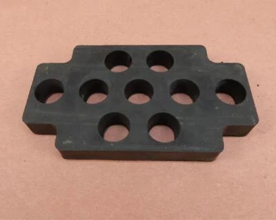 KAWASAKI VULCAN 900 VN900 VN900C 2007-2013 CAJA DE BATERÍA BANDEJA ALMOHADILLA DE GOMA Foto 1 de 4