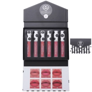 NEW GRABELLA MOUSSE MATTE LIPSTICK SET 6 Pcs - Picture 1 of 6