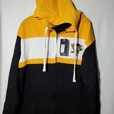 Moletom com capuz Sidney Crosby Pittsburgh Penguins NHL #87 masculino XLT Captain's - Imagem 1 de 4