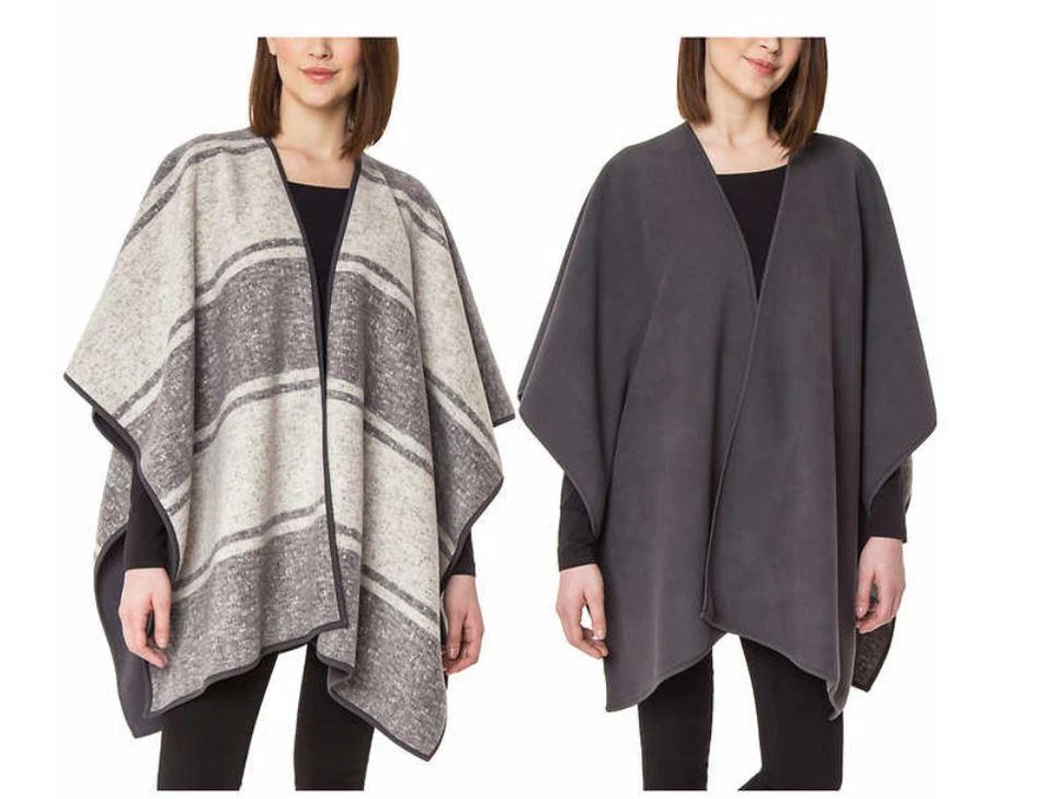 ¡NUEVO! ¡CHAL ENVOLVENTE DE MODA REVERSIBLE IKE BEHAR PARA MUJER! VARIEDAD DE COLORES!  Foto 1 de 1