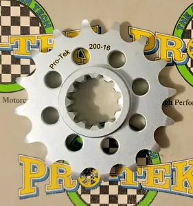 Pro-tek Front Sprocket 520 Pitch 16T NEW Honda 1991 1992 1993 1994 CBR600F2 F2 - Picture 1 of 3