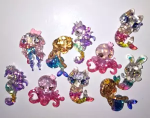 10 PEQUEÑOS IMANES DE MAR SIRENA, PULPO, CALAMAR, CASILLERO DE MAR, REFRIGERADOR D-3 - Imagen 1 de 7
