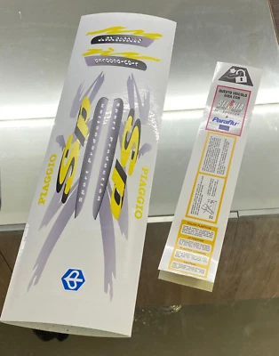 Adesivi Piaggio Zip SP 50 serie completa carene grafiche tipo originali per Mk1 - Imagen 1 de 4