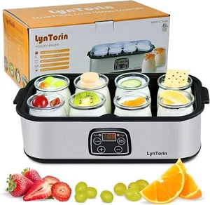 Yogurt Maker with Adjustable Time & Temp Control - Picture 1 of 18