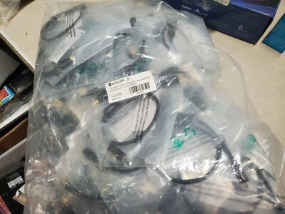 x50 lot 1.5ft USB 2.0 A Male to Micro 5pin Male 28/24AWG Cable Core Gold 5456 - Image 1 of 3