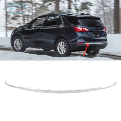 For 2018-2021 Chevrolet Equinox Chrome Rear Bumper Lower Molding Trim 23218672 Foto 1 de 4