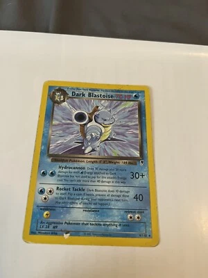 Pokemon TCG Dark Blastoise Legendary Collection Non-Holo Rare 4/110 HP - Image 1 of 2