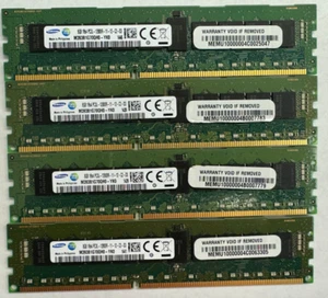 Samsung 32GB 4x 8GB PC3L-12800R 2RX4 ECC Server Memory M393B1G70QH0-YK0 RDIMM - Picture 1 of 1