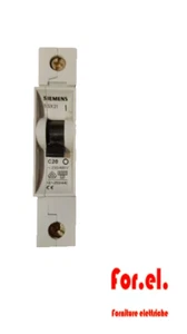 Siemens 5sx21 C20 Automatikschalter 230/400V - Bild 1 von 1