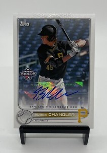 2022 Topps Pro Debut Bubba Chandler Auto #PD-16