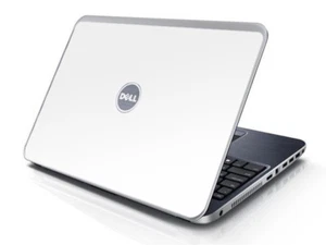 WHITE Vinyl Lid Skin Cover Decal fits Dell Inspiron 15R N5010 Laptop - Picture 1 of 1