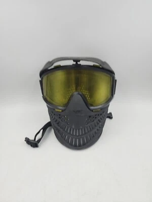 Máscara JT Paintball Pro Flex Vintage Amarillo Visera Gafas Marcador Foto 1 de 4