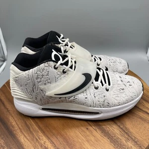 Nike Kd 14 Tb Promo Shoes White Oreo Basketball Comfort Sports Sneakers - Picture 1 of 9