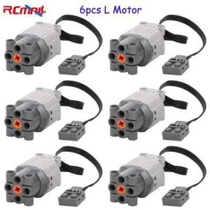 6PCS L Motor Power Functions Parts Building Blocks Motor For Legoeds MOC 88003 - Picture 1 of 4