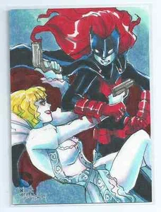 Tarjeta de boceto Cryptozoic DC Epic Battles Hanie Mohd - Imagen 1 de 1