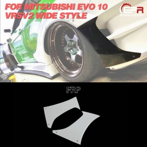 For EVO 10 VRSV2 Wide Style Fiberglass Rear Bumper Duct Tuning Body Kit - Picture 1 of 11