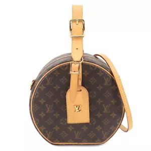 LOUIS VUITTON Monogram Petite Boite Chapeau 2way Hand Bag M43514 90258296 - Picture 1 of 11