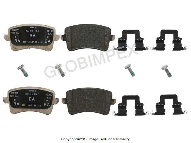 AUDI A5 QUATTRO Q5 (2011-2017) Brake Pad Set REAR GENUINE + 1 YEAR WARRANTY - Image 1 of 1