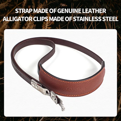 eTone Leather Neck Strap With Shoulder Pad For Rolleiflex 2.8C 2.8D TLR Camera - Image 1 of 4