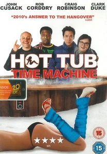 Caliente Bañera Tiempo Máquina (2010) DVD, John Cusack, Rob Corddry, Craig - Imagen 1 de 2