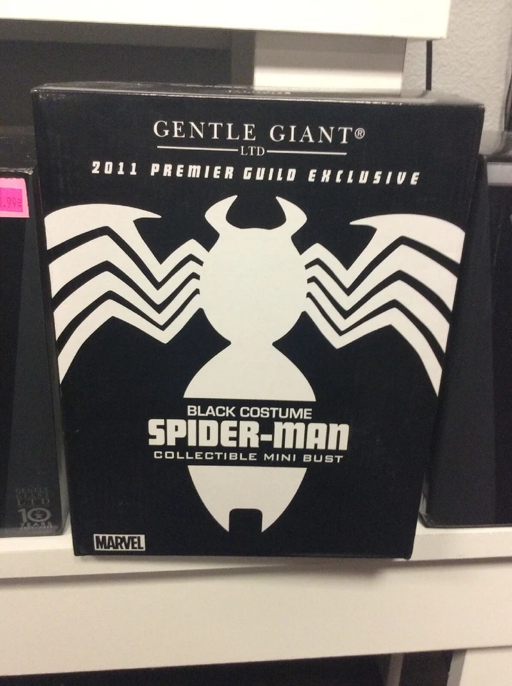 Disfraz de Spider-Man negro Marvel mini busto de Gentle Giant Foto 1 de 1