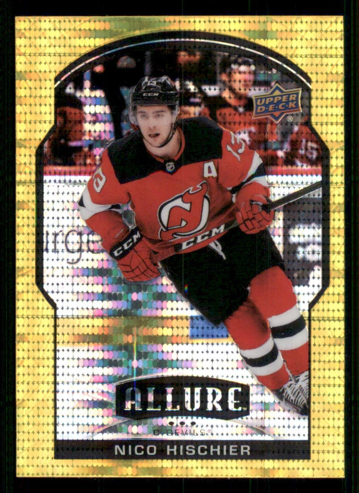 2020-21 Upper Deck Allure Yellow Taxi #46 Nico Hischier - Image 1 of 2