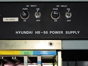 HYUNDAI AUTO EXCHANGER  MODEL NO HX 50 POWER SUPPLY UNIT - Picture 1 of 11