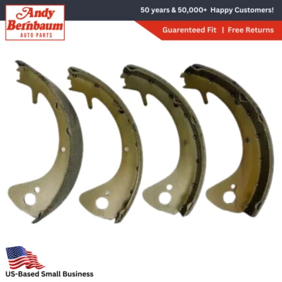 Juego de montaje de zapata y forro de freno trasero DeSoto 1957-1958 12"x2-1/2" Foto 1 de 4