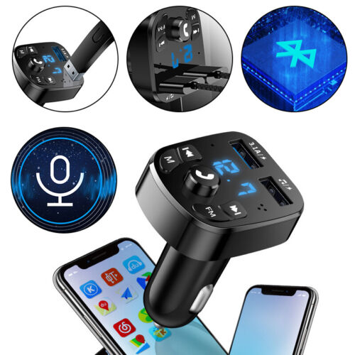 USB Charger Adapter Bluetooth Transmitter Car MP3 Player USB Car Charger Durable