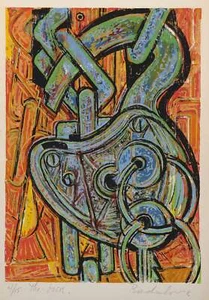 Savo Radulović, The Lock, Screenprint, signed, titled and numbered in pencil - Picture 1 of 6