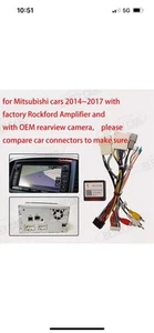 16pin Car Stereo Wiring Harness Adapter with Canbus Box for Mitsubishi Outlan... - Picture 1 of 3