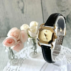 Vivienne Westwood square gold watch Used - Picture 1 of 4