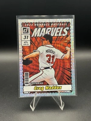 2023 Panini Donruss - Marvels Greg Maddux #M6 Vector - Image 1 of 2