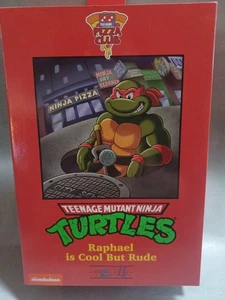 NECA TEENAGE MUTANT NINJA TURTLES PIZZA CLUB RAPHAEL IS COOL BUT RUDE FIGURE - Foto 1 di 8
