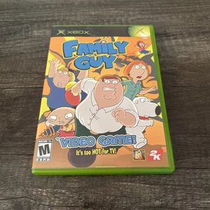 Family Guy The Video Game (Microsoft Xbox, 2006) CIB Tested Working OG Xbox - Picture 1 of 7