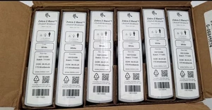 CS 6 Zebra 10015355K 1"×11" Erwachsene Z-Band UltraSoft Armband Patrone 175 Wh - Bild 1 von 3