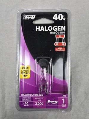 Feit Electric 40 Watt Halogen LED Bulb G9 Base 120 Volt Single Pack - Image 1 of 4