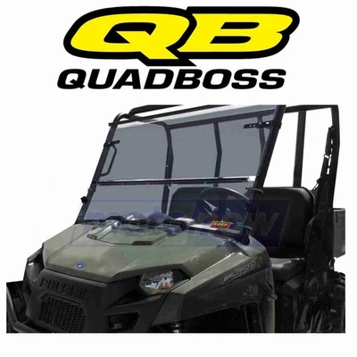 QuadBoss Folding Windshield for 2014-2019 Honda SXS700M4 Pioneer 700-4 - uz - Image 1 of 4