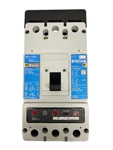 Cutler-Hammer Series C KD3400F 400A Max, 600VAC Circuit Breaker, 3 Pole 350 Trip - Picture 1 of 4
