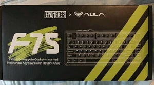 New Epomaker X Aula Gasket Mounted Mechanical Keyboard With Rotary Knob F75 - Picture 1 of 5
