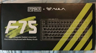 New Epomaker X Aula Gasket Mounted Mechanical Keyboard With Rotary Knob F75 - Image 1 of 4