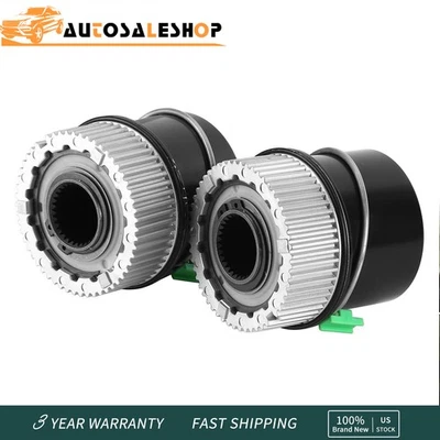 2Pcs 4x4 Front Auto Locking Hub For 1999-2004 Ford F250 F350 F450 F55 Super Duty Foto 1 de 4
