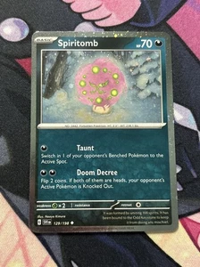Spiritomb - (Cosmos Holo) 129/198 Scarlett & Violet Promo - Picture 1 of 2
