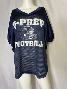 GONZAGA PREP - G PREP ADULT XL MESH FOOTBALL JERSEY Navy Blue - Picture 1 of 4